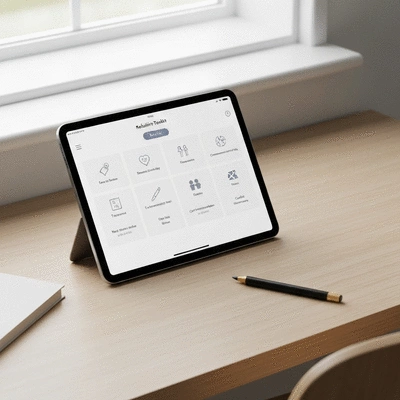 Digital toolkit for relationship coaching, clean image