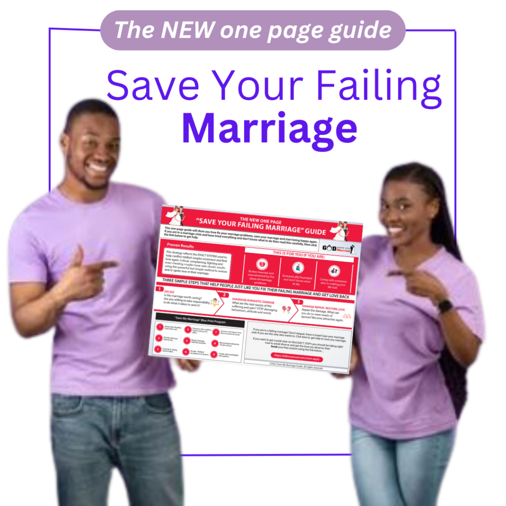Fix your marriage